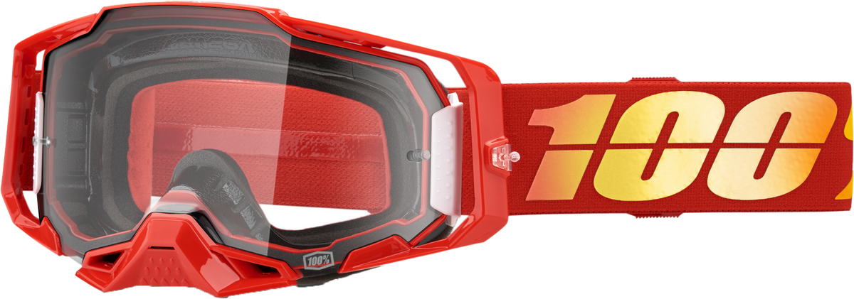 100% Armega Goggles CLOSEOUT Nuketown / Clear Lens