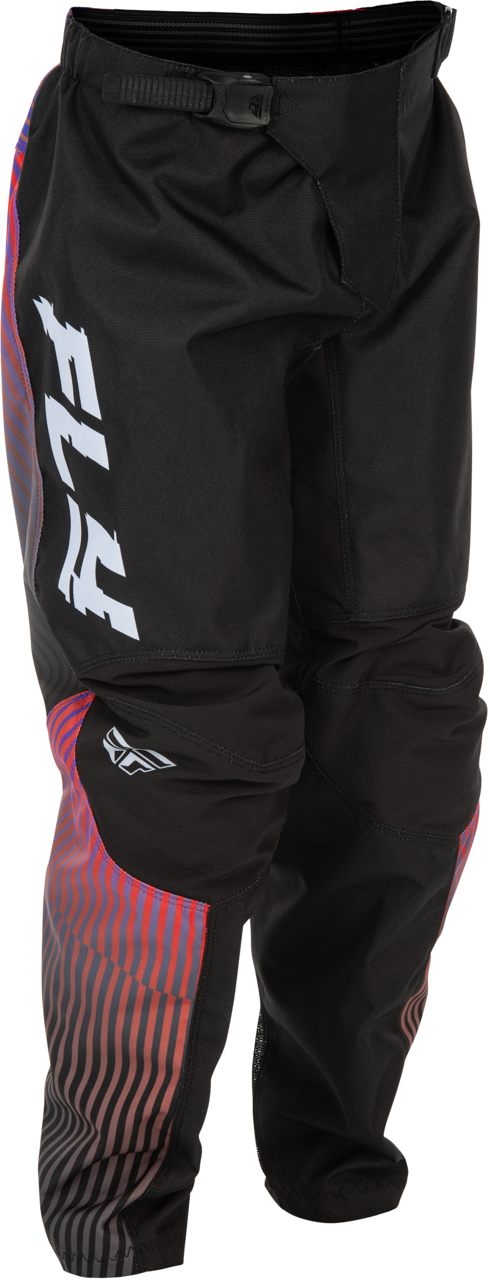 Fly Racing F-16 Youth Pants - Black/Red/Purple