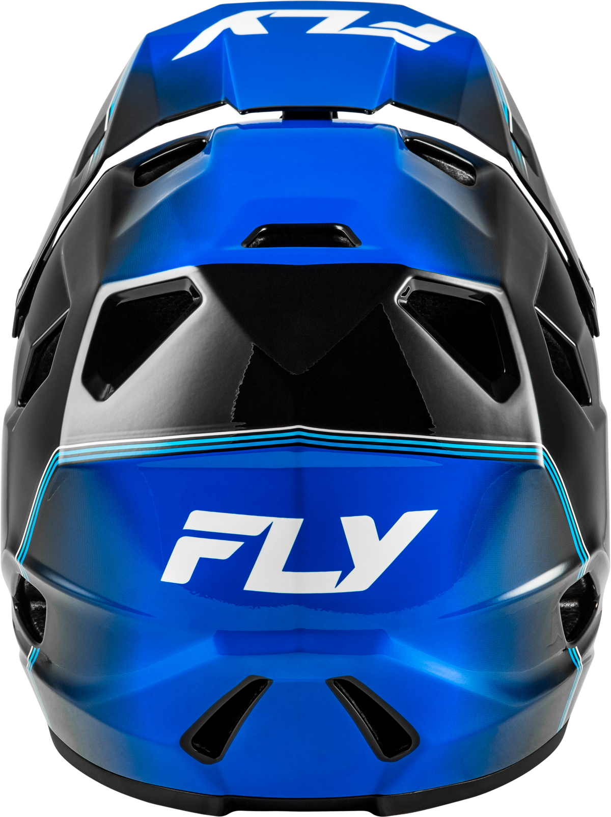 Fly Racing Rayce Repeat Bicycle Helmet - Black/Blue