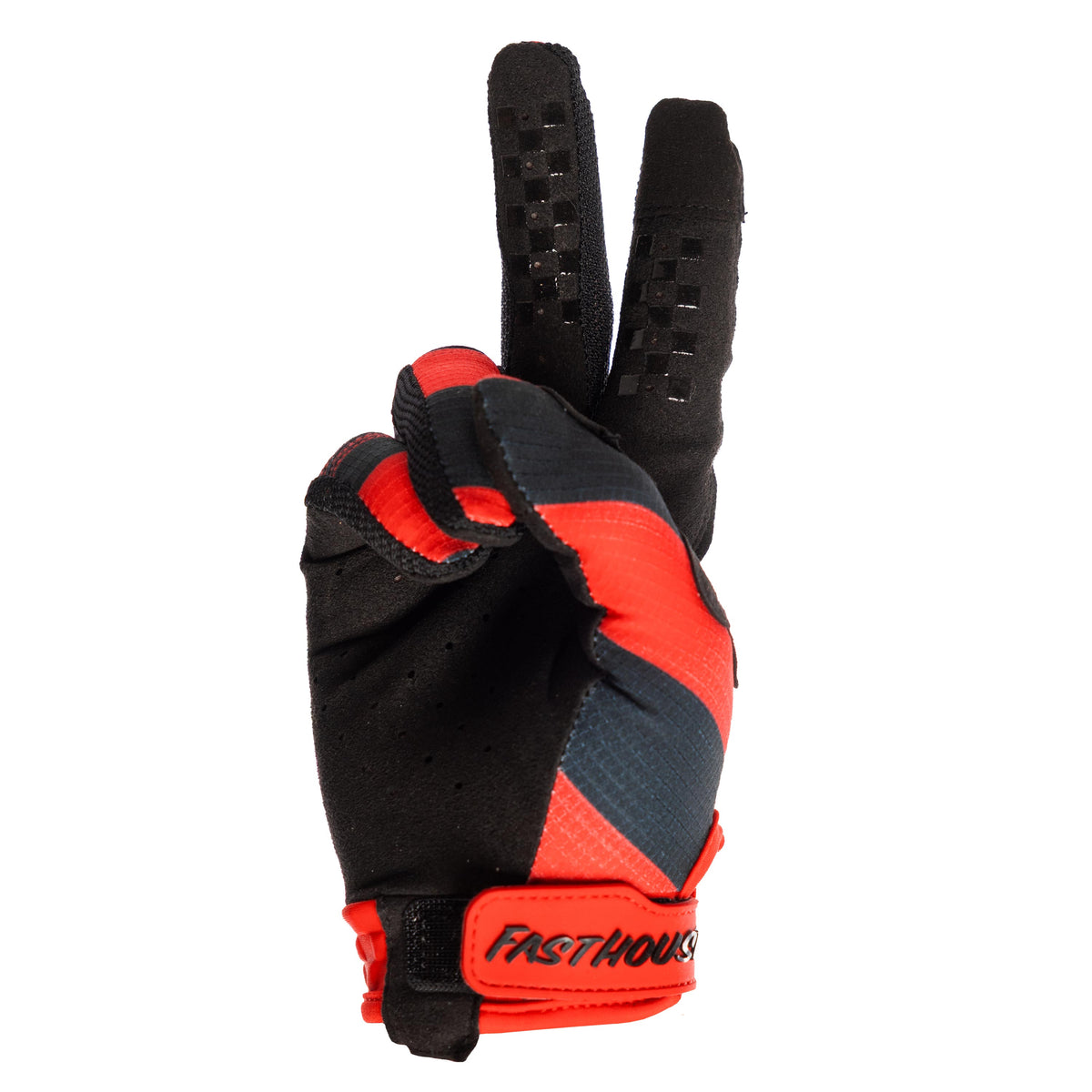 Fasthouse Elrod Ether Glove - Red/Jester Red