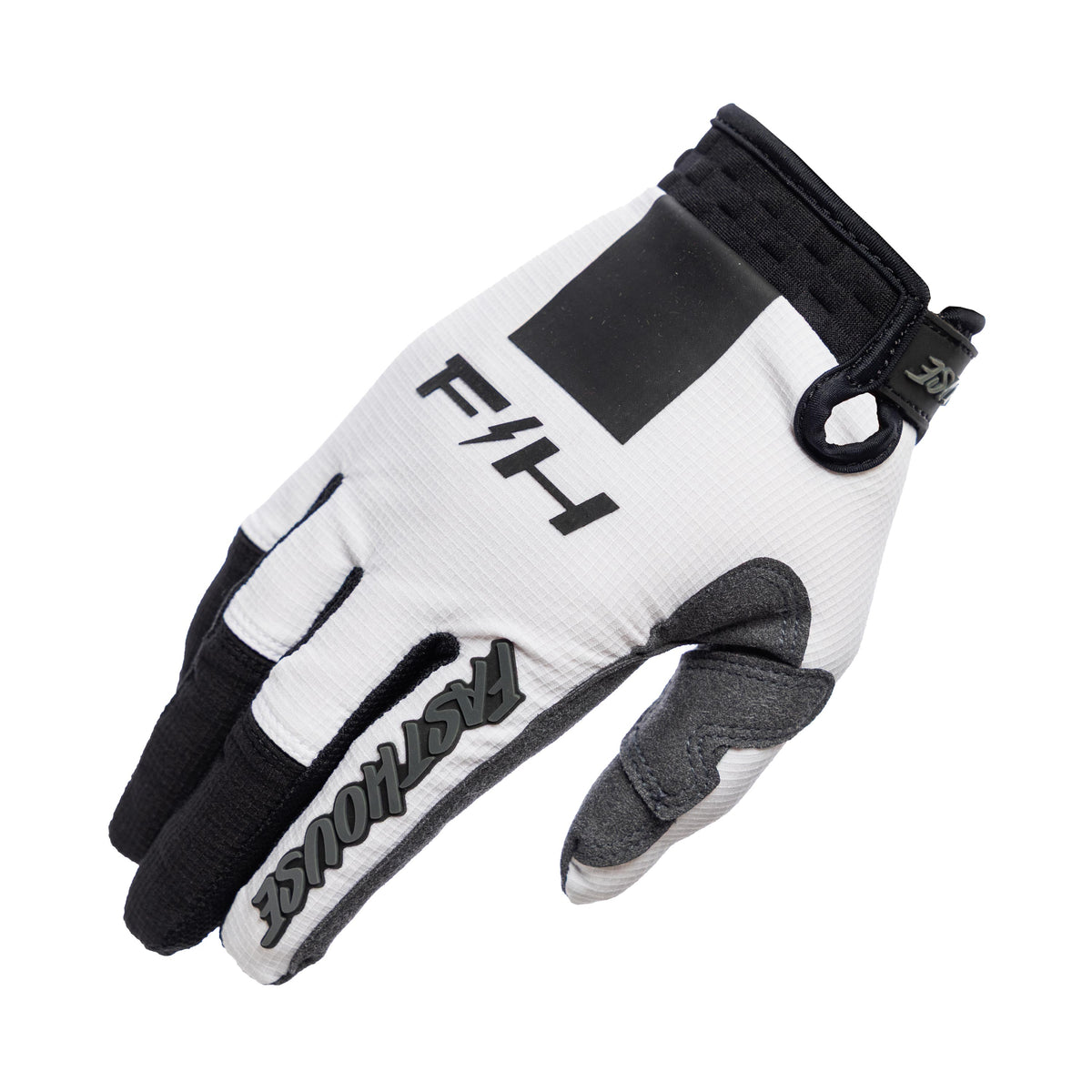 Fasthouse Elrod Storm Glove - White/Black