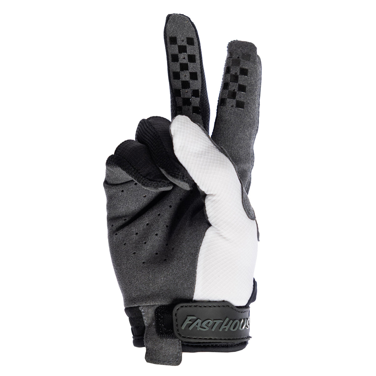Fasthouse Elrod Storm Glove - White/Black