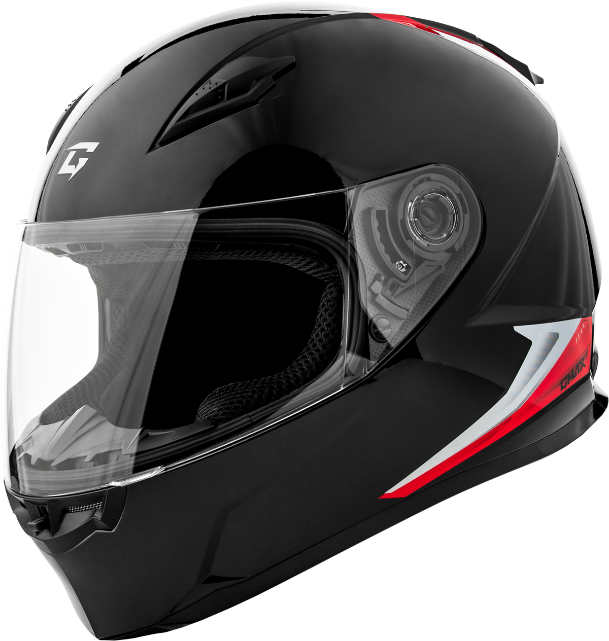 GMAX FF-49 Syth Helmet Black/Red