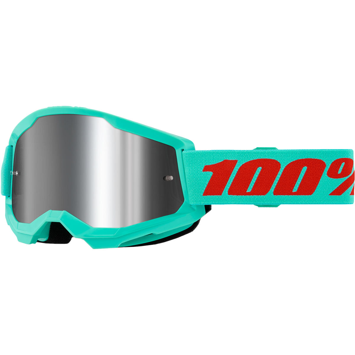 100% Strata 2 Goggles Maupiti / Mirror Silver Lens