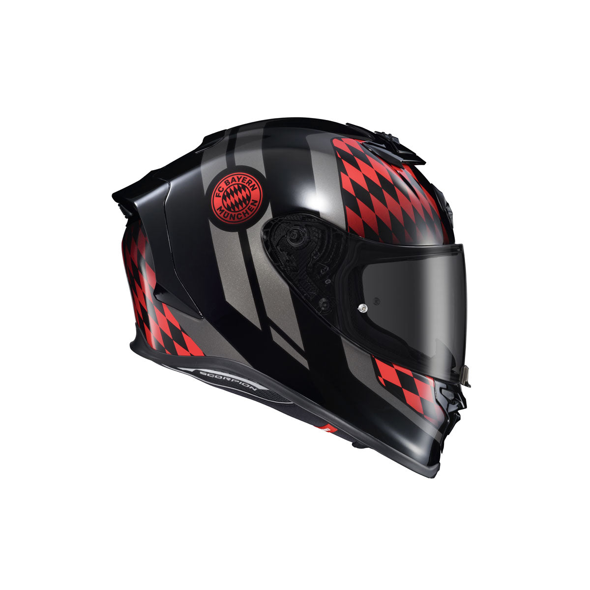 Scorpion EXO R1 Air FC Bayern Munchen Helmet CLOSEOUT