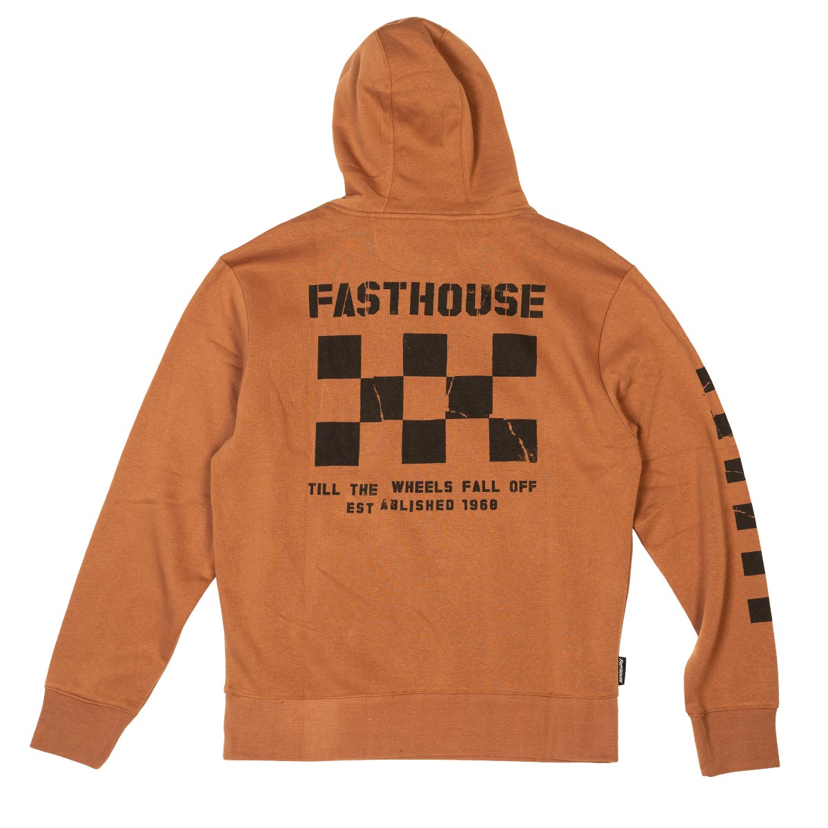 Fasthouse Torn Hoodie Pullover - Rust