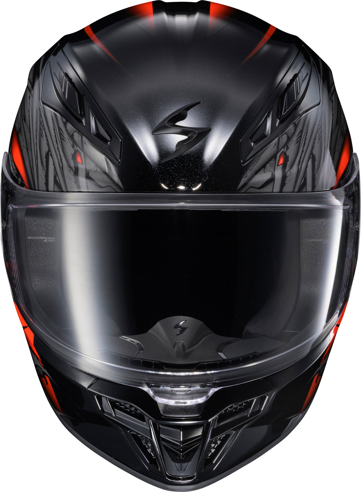 Scorpion EXO-R430 Wyvern Helmet - Black/Red