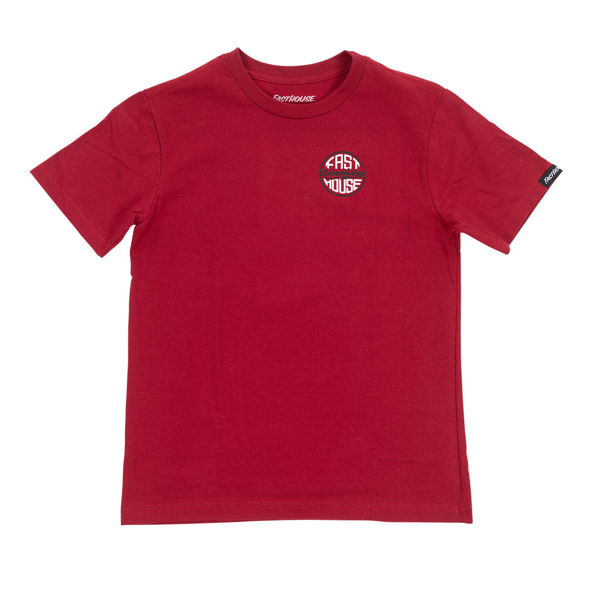 Fasthouse Youth Squall Tee - Cardinal