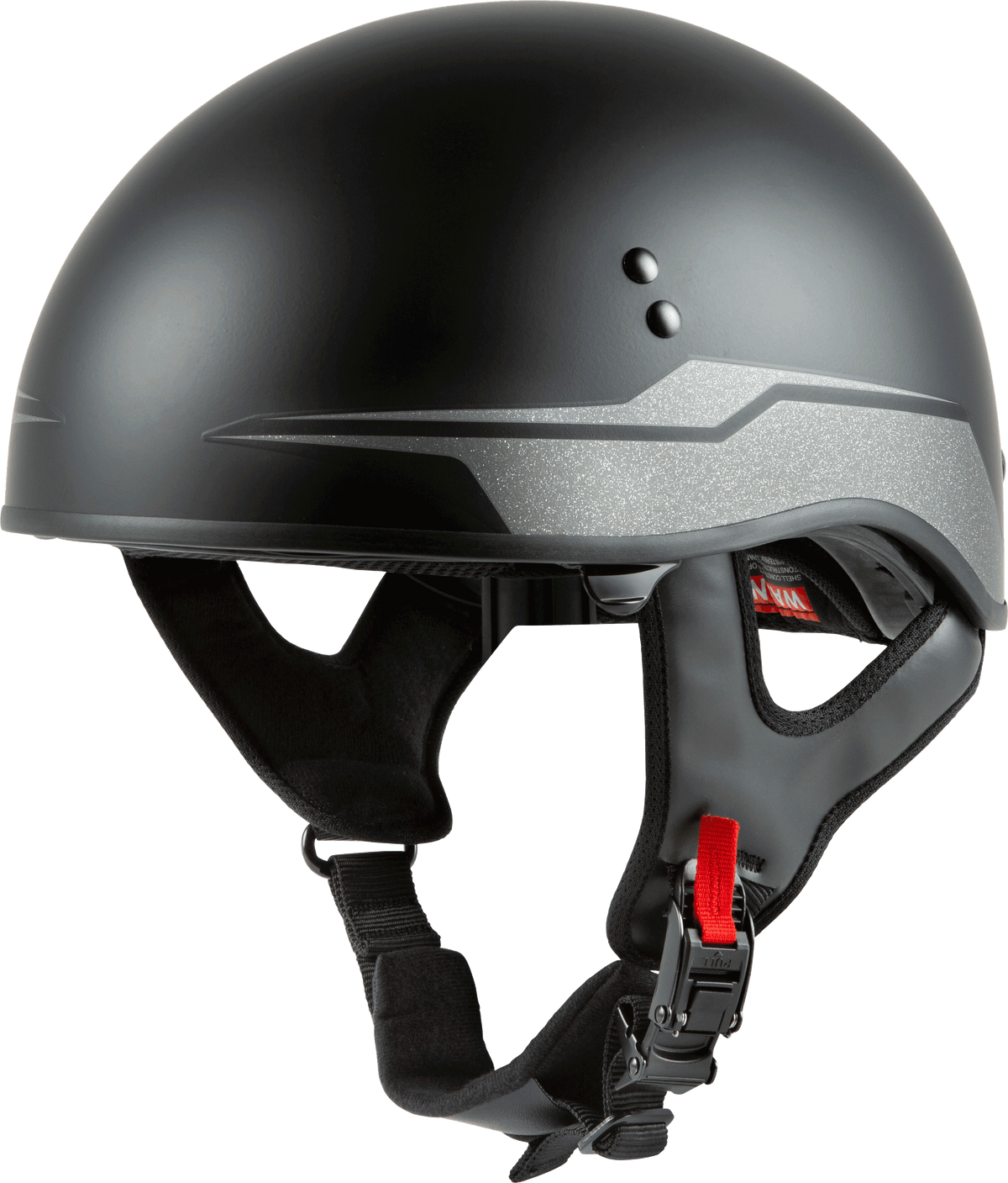GMAX HH-65 Naked Source Helmet Black/Silver