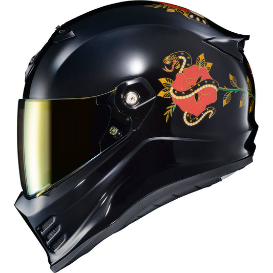 Scorpion Covert FX The Litas Helmet CLOSEOUT - Gloss Black