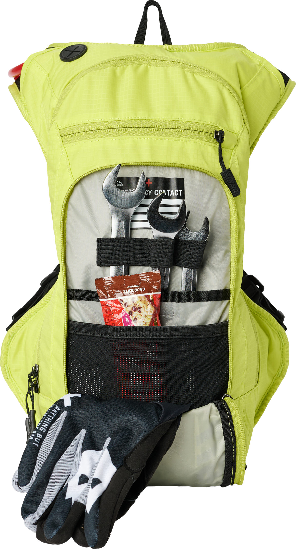 USWE Outlander Moto 9L Hydro Pack - Crazy Yellow
