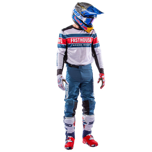 Fasthouse Racing Grind House Anlogue MX Gear Set - Blue