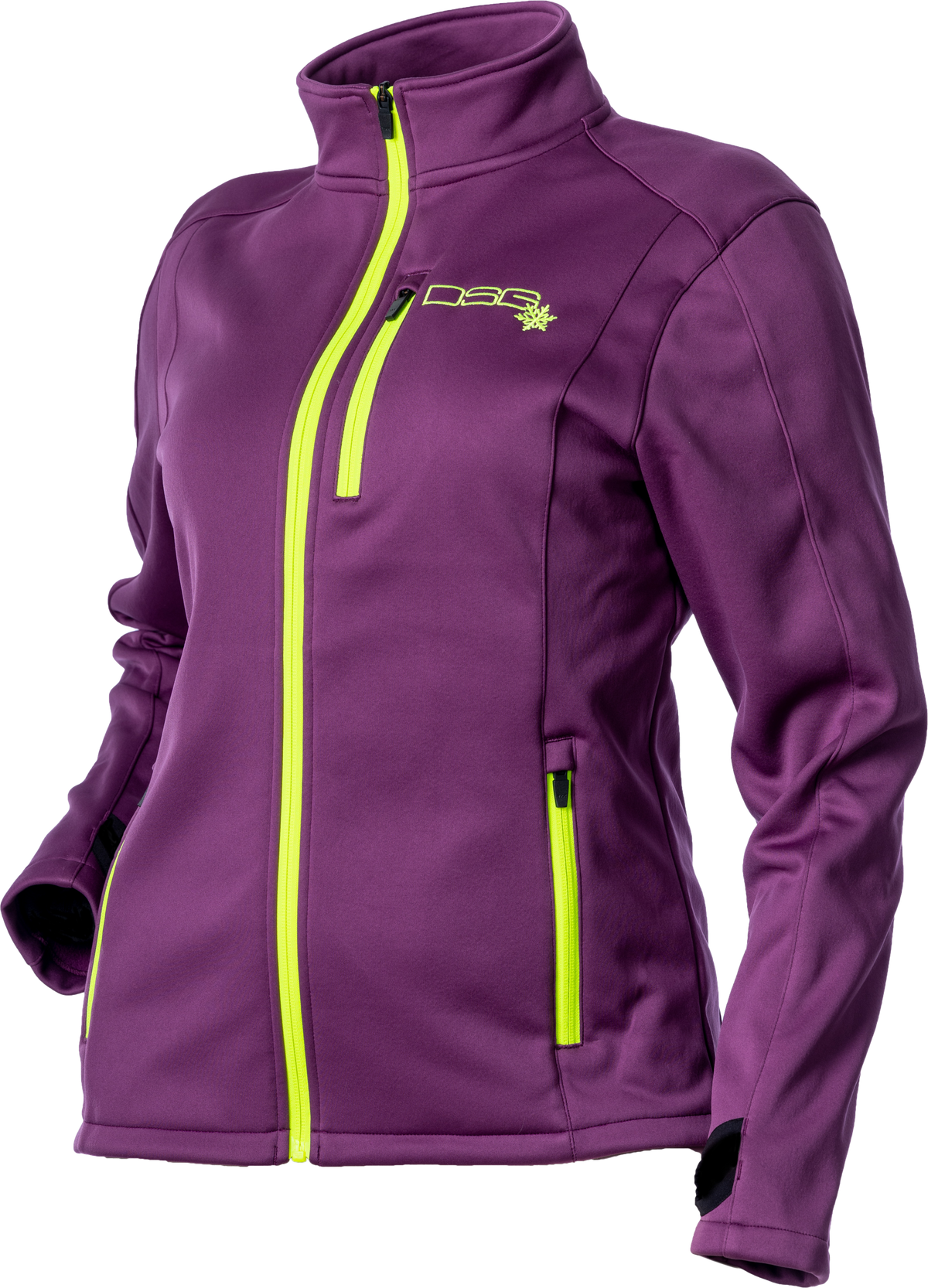 DSG Womens Performance Fleece Zip Up CLOSEOUT - Deep Amethyst