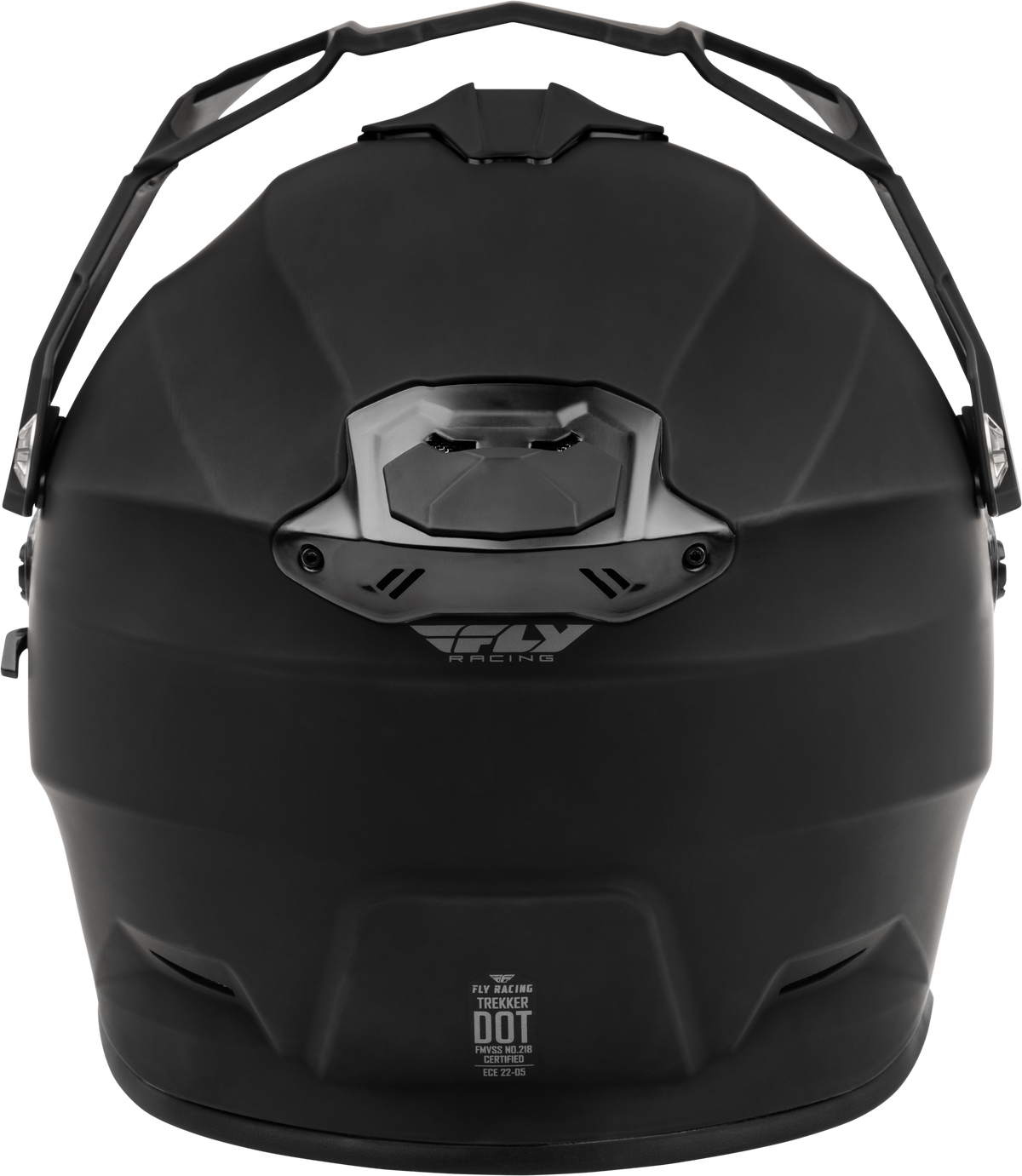 Fly Racing Trekker Cold Weather Solid Helmet - Dual Shield - Black