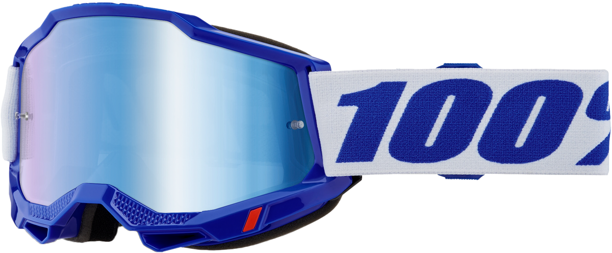 100% Accuri 2 Goggles Blue / Mirror Blue Lens