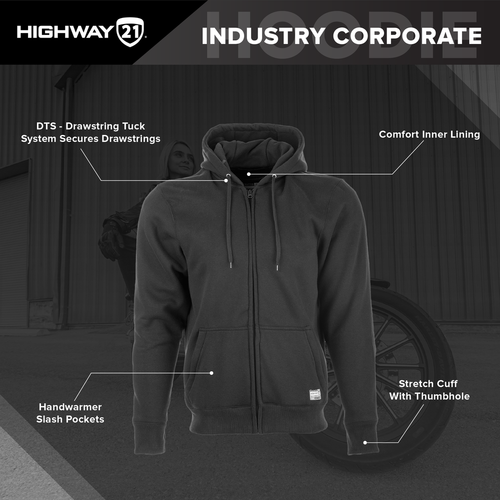 Highway 21 Industry Corporate Hoodie CLOSEOUT