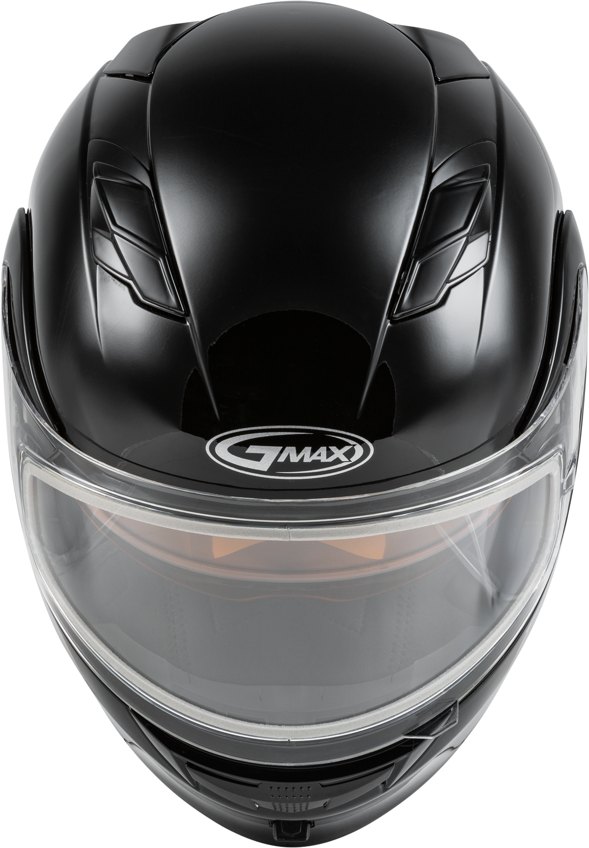 GMAX MD-01S Modular Snow Helmet Solid w/Quick Release Buckle Dual Shield Black