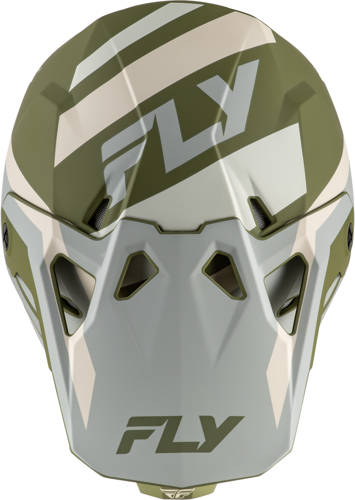 Fly Racing Formula CP Seal Helmet - Stone/Khaki/Olive