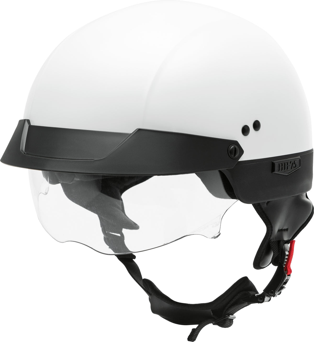 GMAX HH-75 Half Helmet White