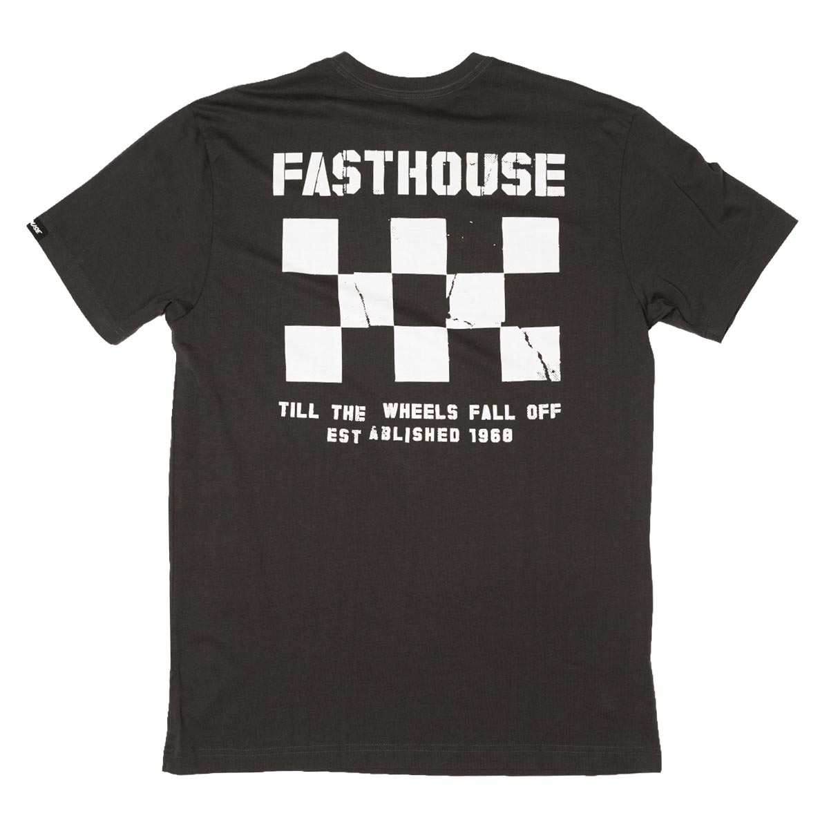 Fasthouse Youth  Torn Tee - Graphite Black