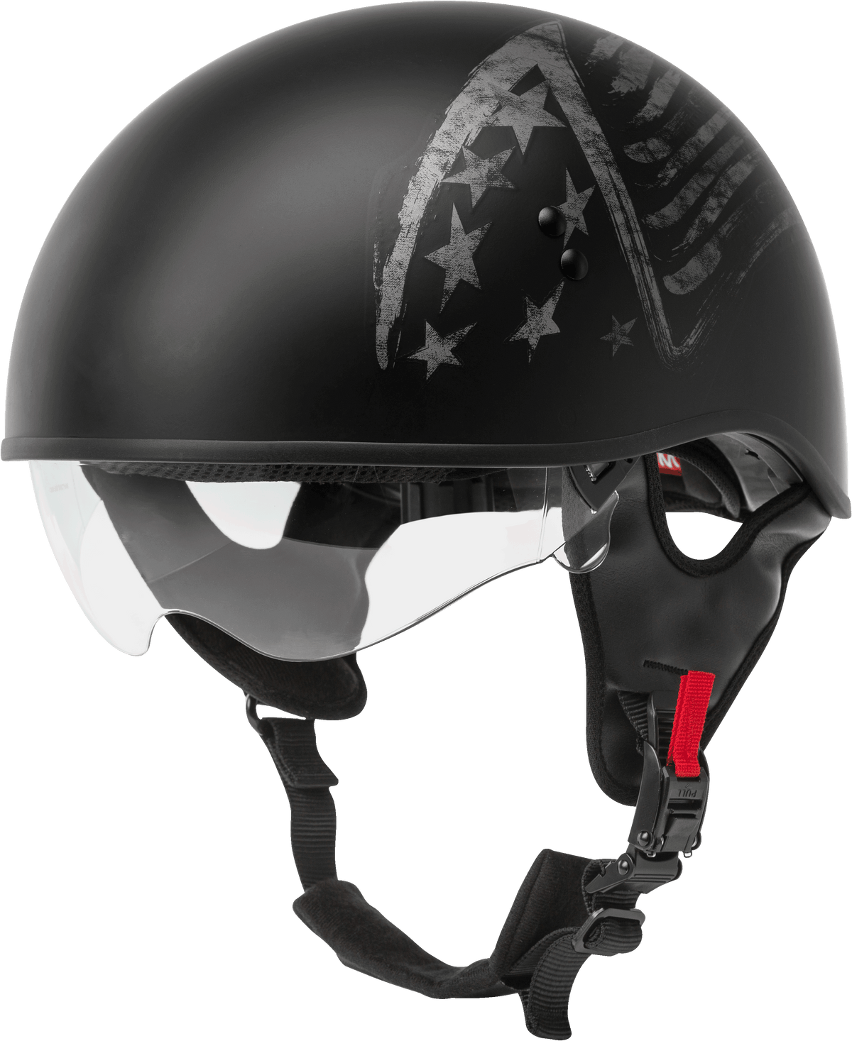 GMAX HH-65 Naked Bravery Helmet Black/Grey