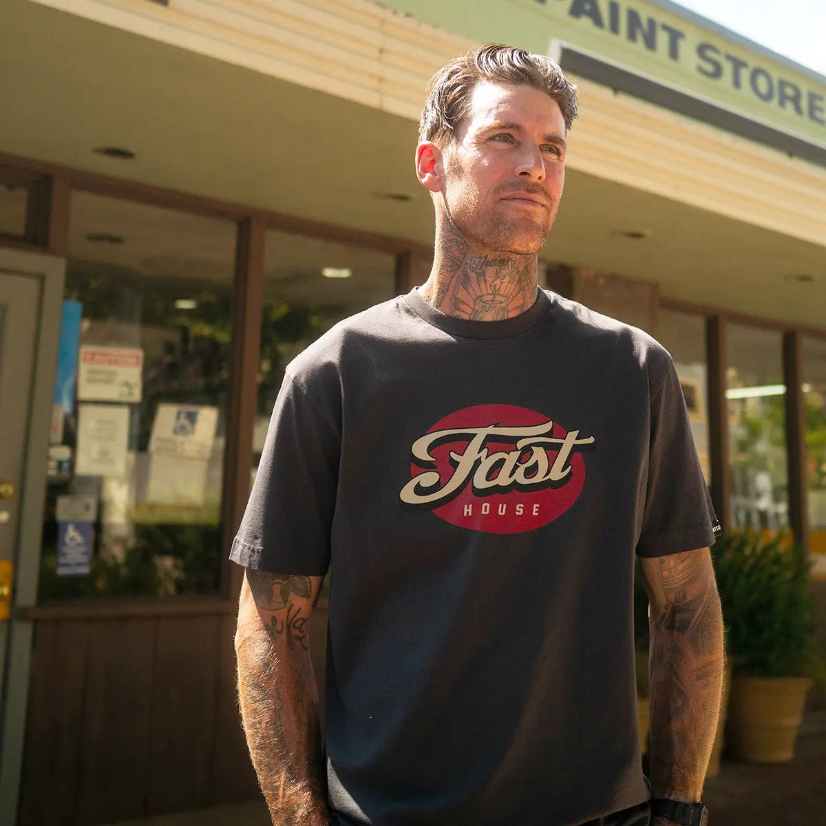 Fasthoues Tasker Tee Graph Black