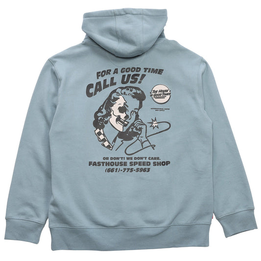 Fasthouse Call Us Hooded Pullover CLOSEOUT - Slate