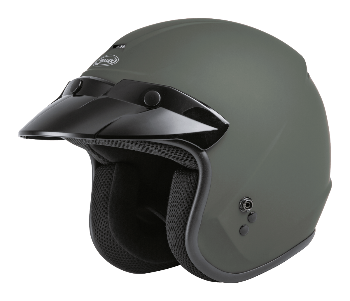GMAX OF-2 Open-Face Helmet Matte Green