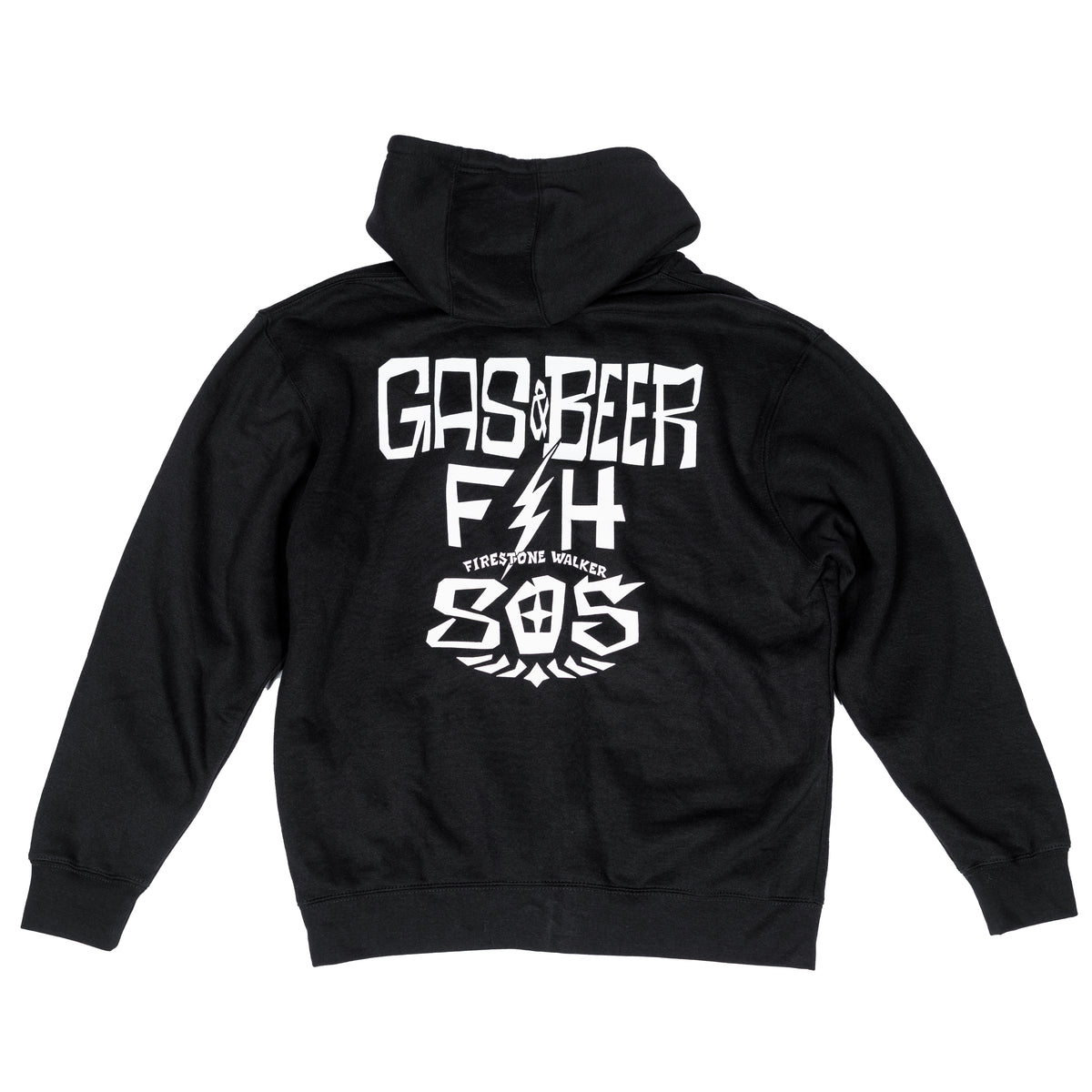 Fasthouse 805 Fuel Hooded Zip Up - Black