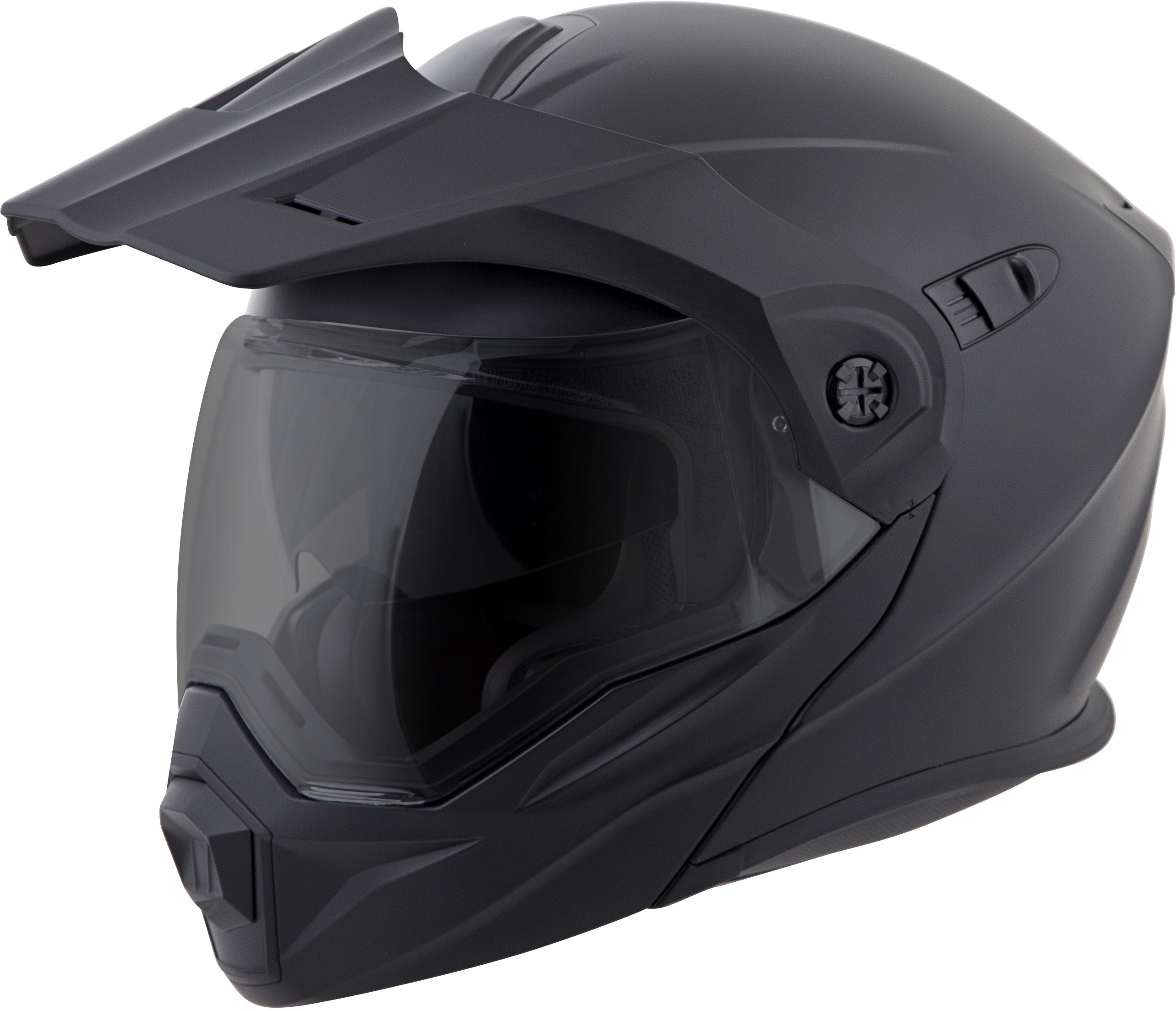 scorpion dual sport modular helmet Scorpion EXO-AT950 Solid Modular Helmet (CLOSEOUT)– ExtremeSupply.com