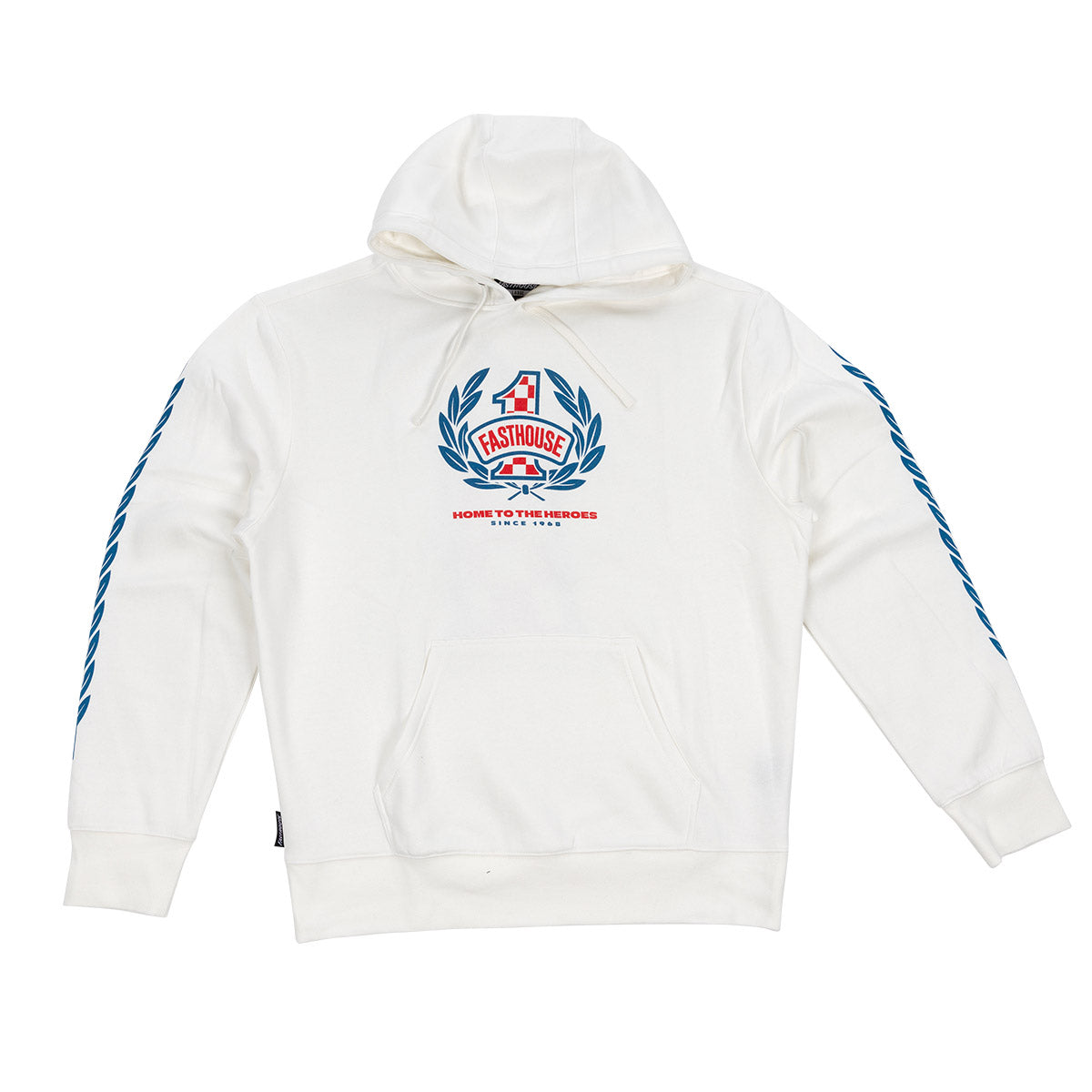 Fasthouse Heroes Hoodie Pullover - White