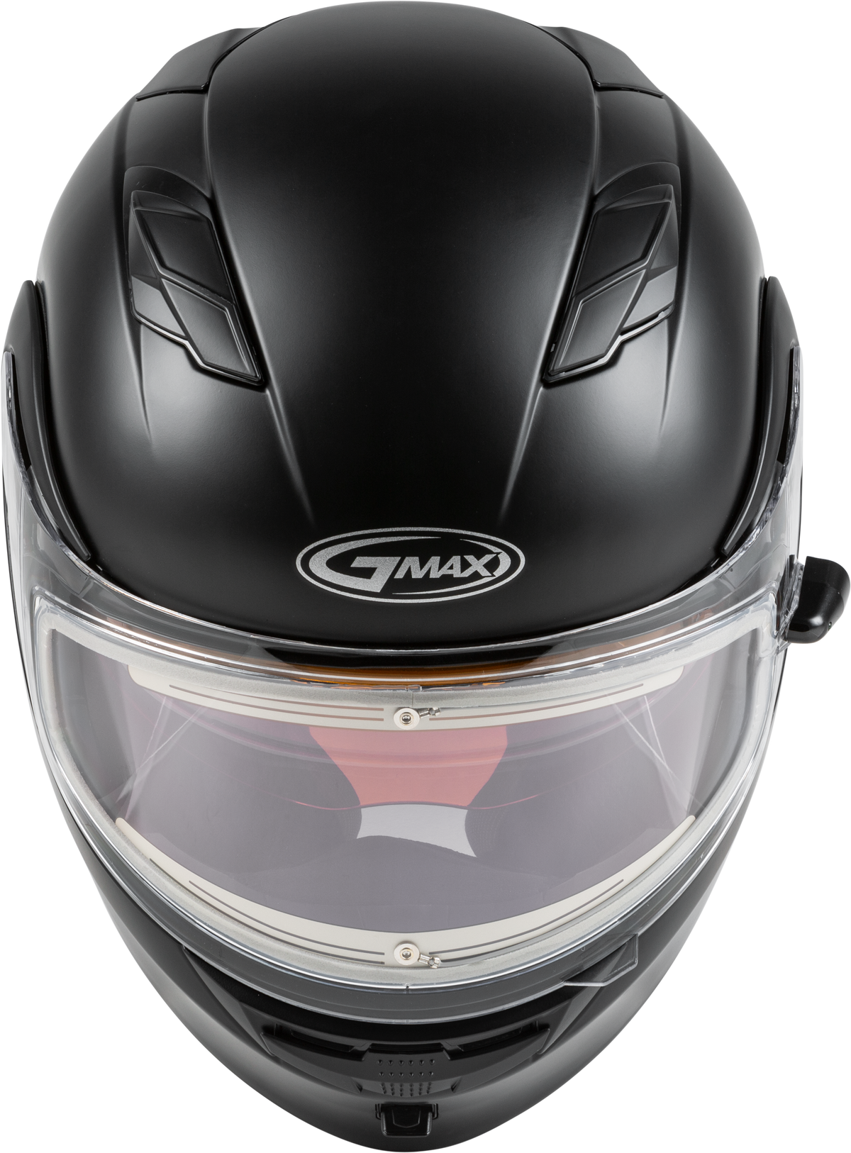 GMAX MD-01S Modular Snow Helmet Solid w/Quick Release Buckle Electric shield Matte Black
