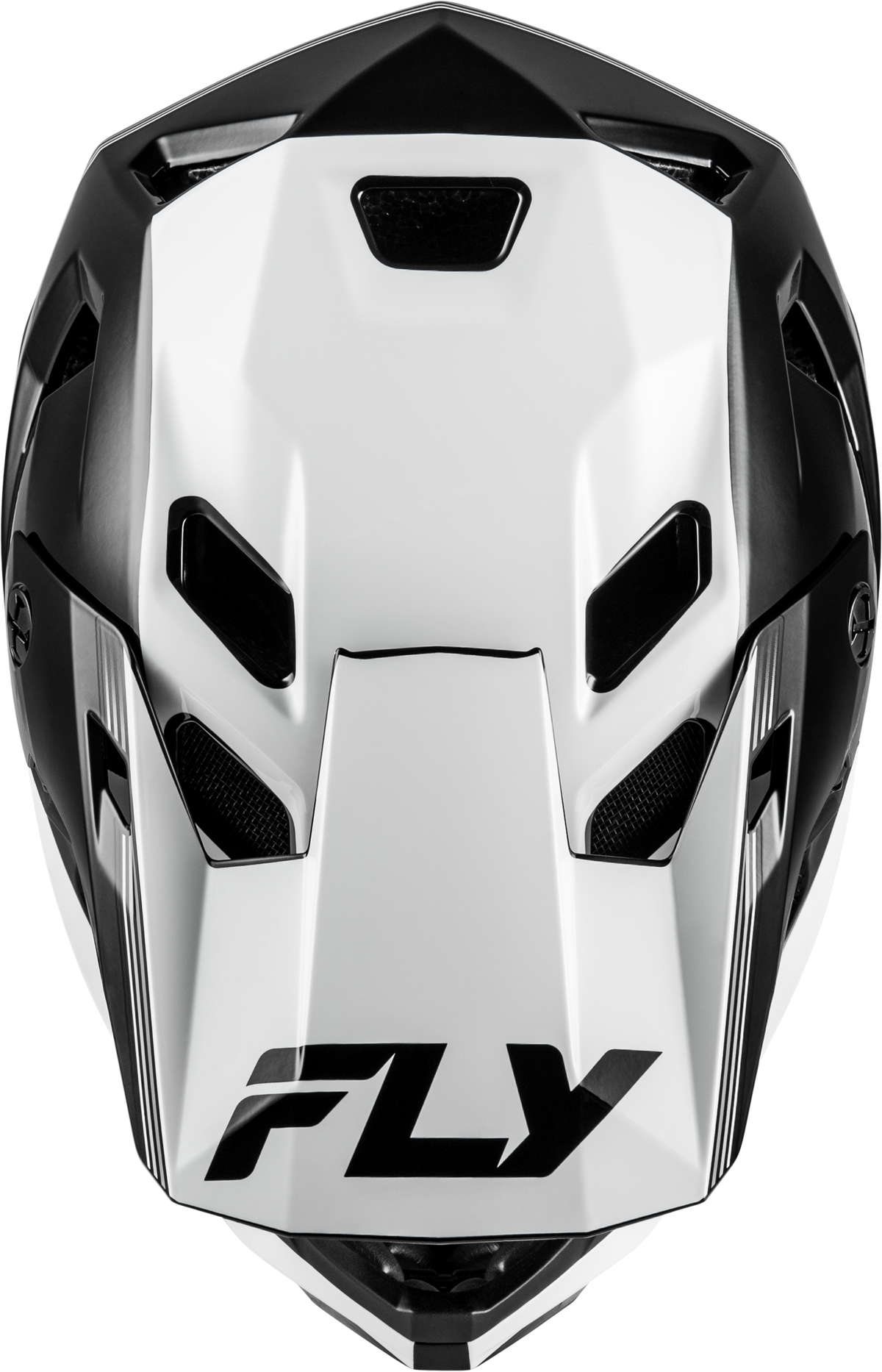Fly Racing Rayce Repeat Bicycle Helmet - Black/White