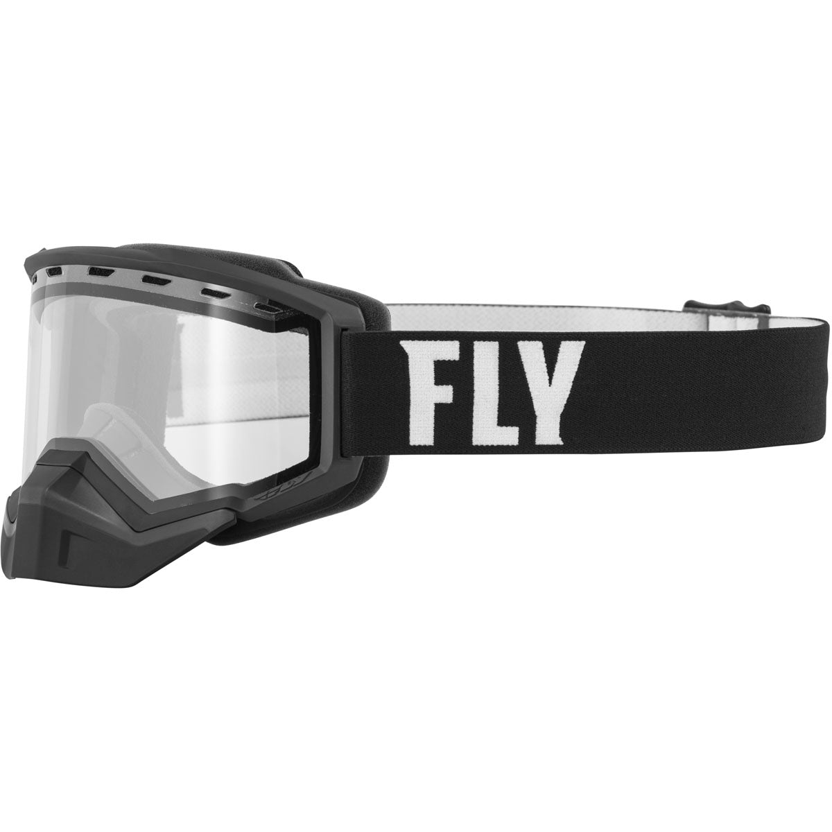 Fly Racing Focus Snow Goggle - Black/White / Clear Lens