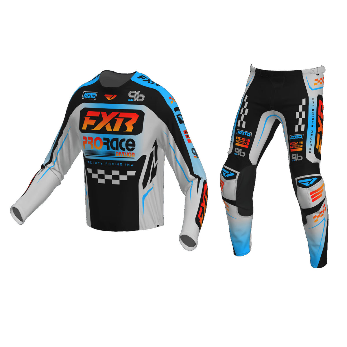 FXR Clutch Pro Gear Set -gry-sky-org