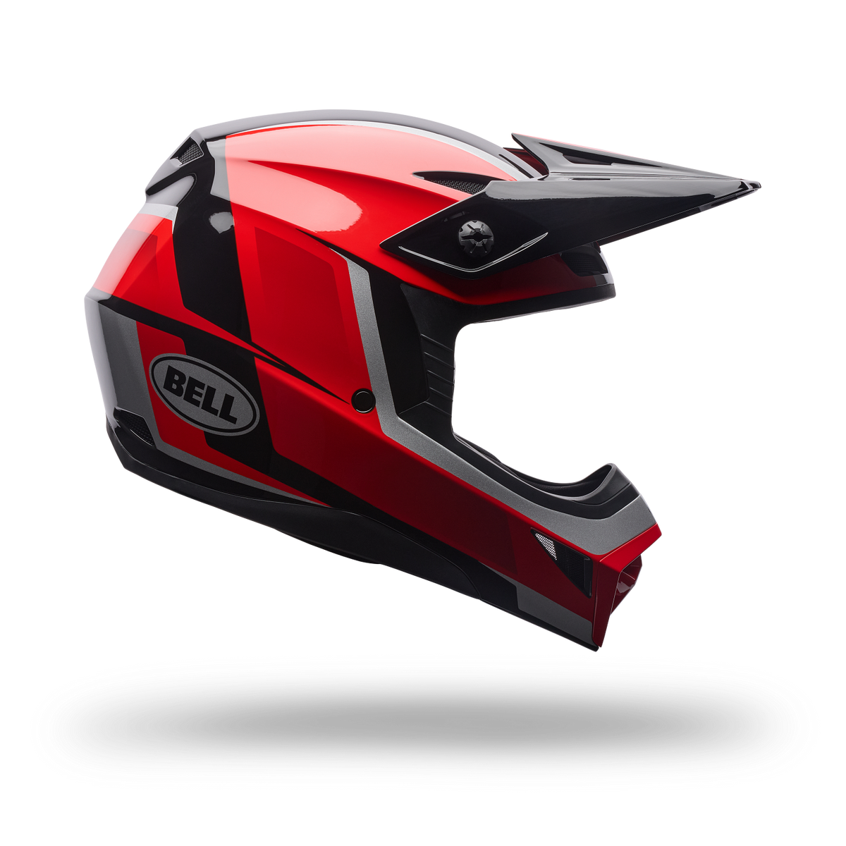 Bell MX-10 MIPS Spiral Helmet - Black/Red