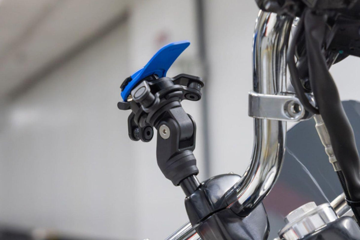 Quad Lock Motorcycle Handlebar Clamp Mount