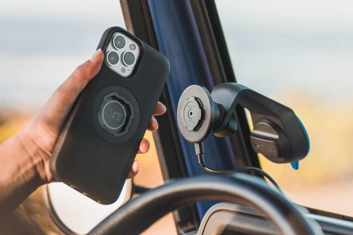 Quad Lock Wireless Charging Head Car Desk V2