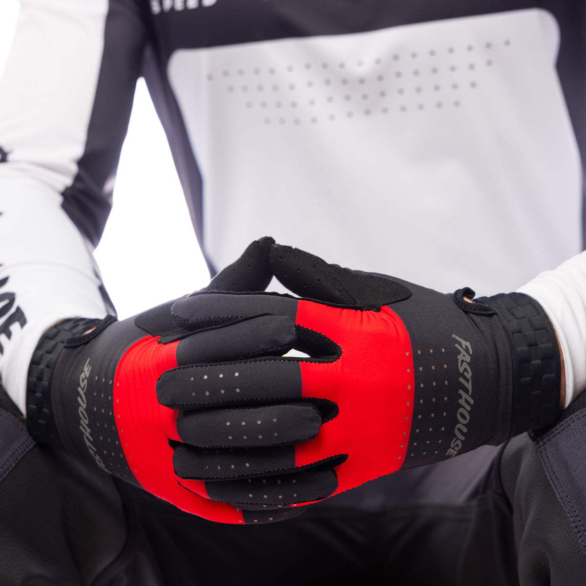 Fasthouse Speed Style Ramone Glove - Red/Black