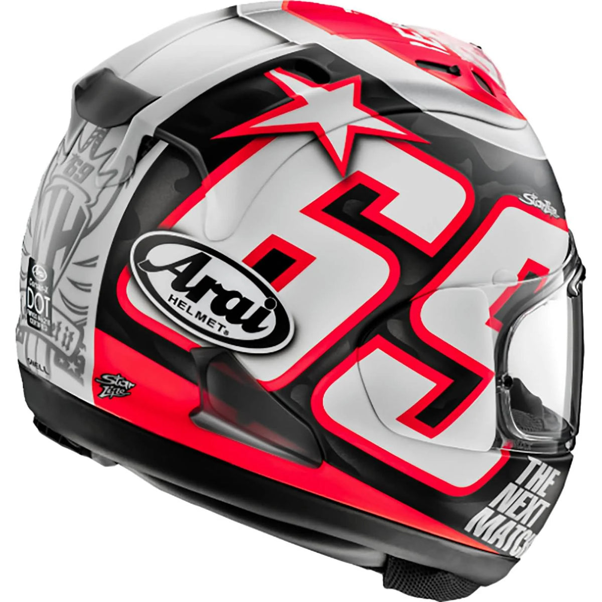 Arai Corsair-X Nicky Reset Frost Helmet CLOSEOUT