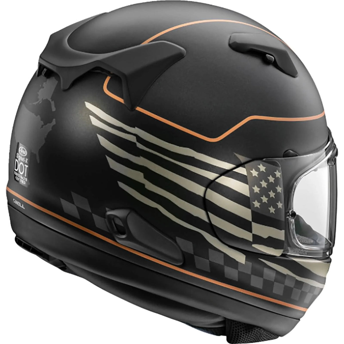Arai Signet-X US Flag Helmet CLOSEOUT