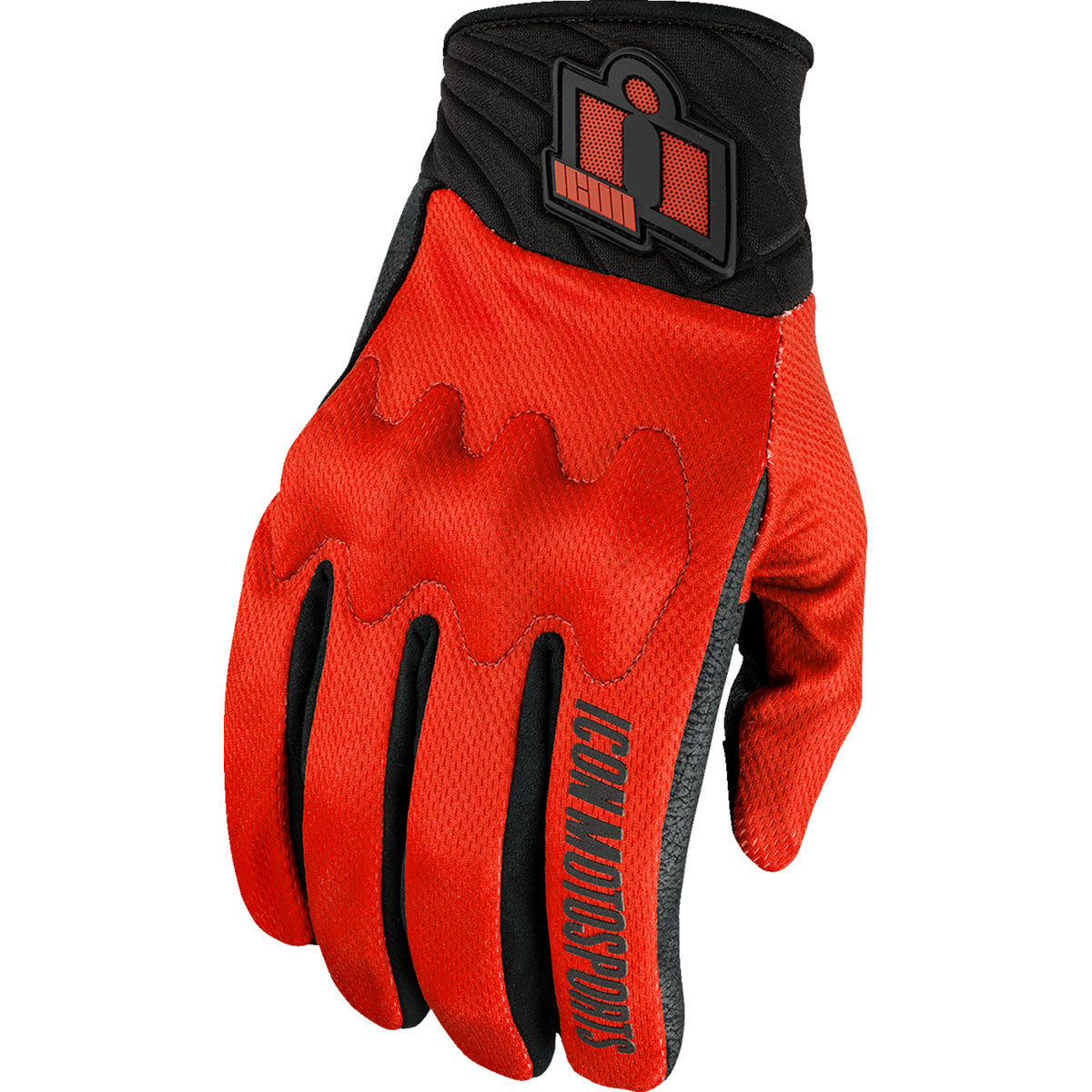 Icon Anthem3 Gloves Red