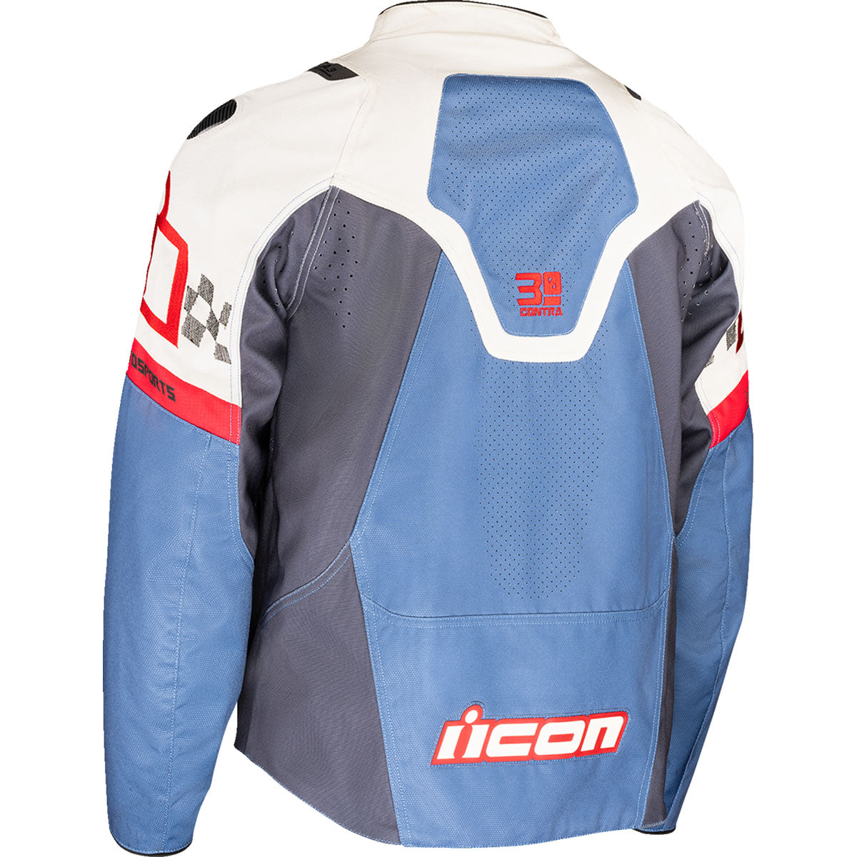 Icon Contra3 Hero Jacket White/Blue