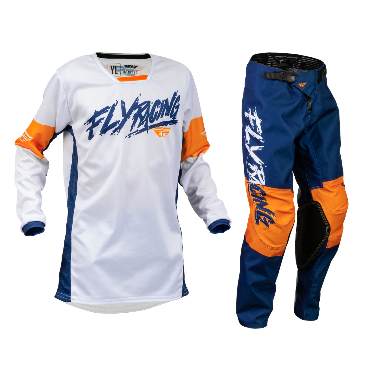 Fly Racing Kinetic Khaos YOUTH Gear Set CLOSEOUT - YOUTH Large / 26