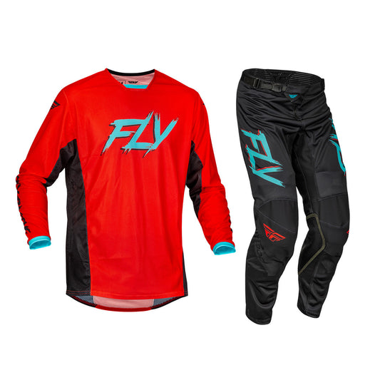 Fly Racing Kinetic Mesh Rave Gear Set CLOSEOUT - 2XL / 38