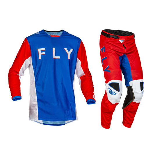 Fly Racing Kinetic Mesh S.E. Kore Gear Set CLOSEOUT - 2XL / 38