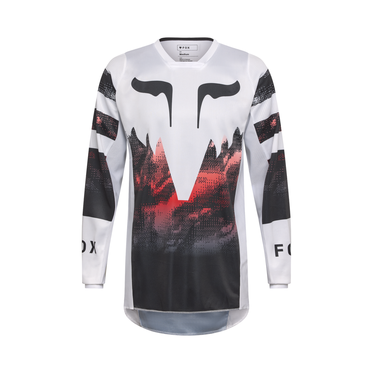 White/Fluorescent Red
