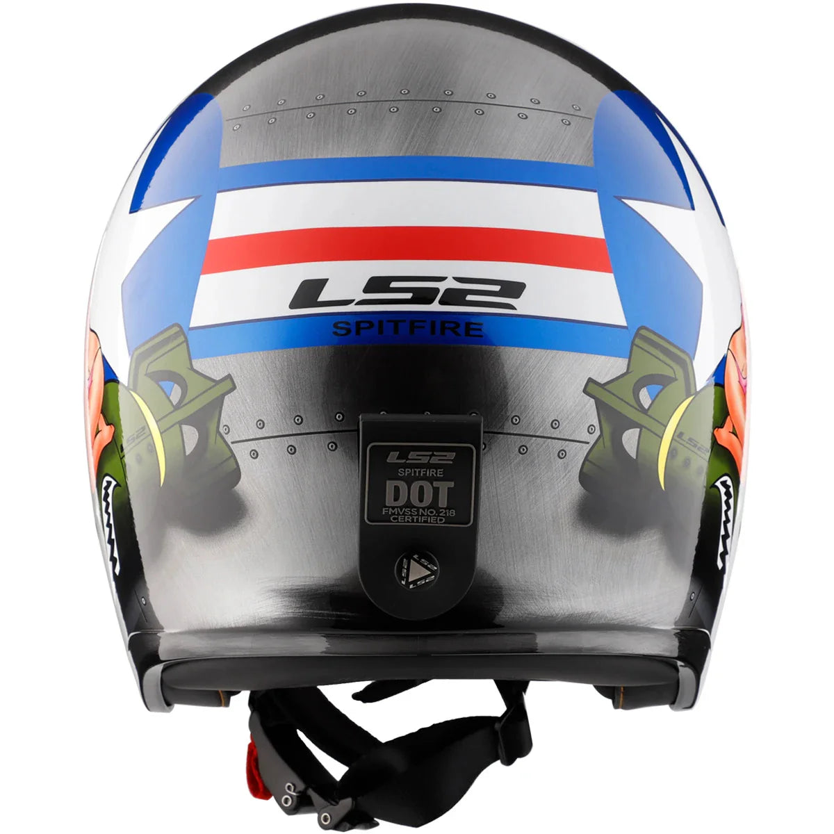 LS2 Spitfire Bomb Rider Helmet