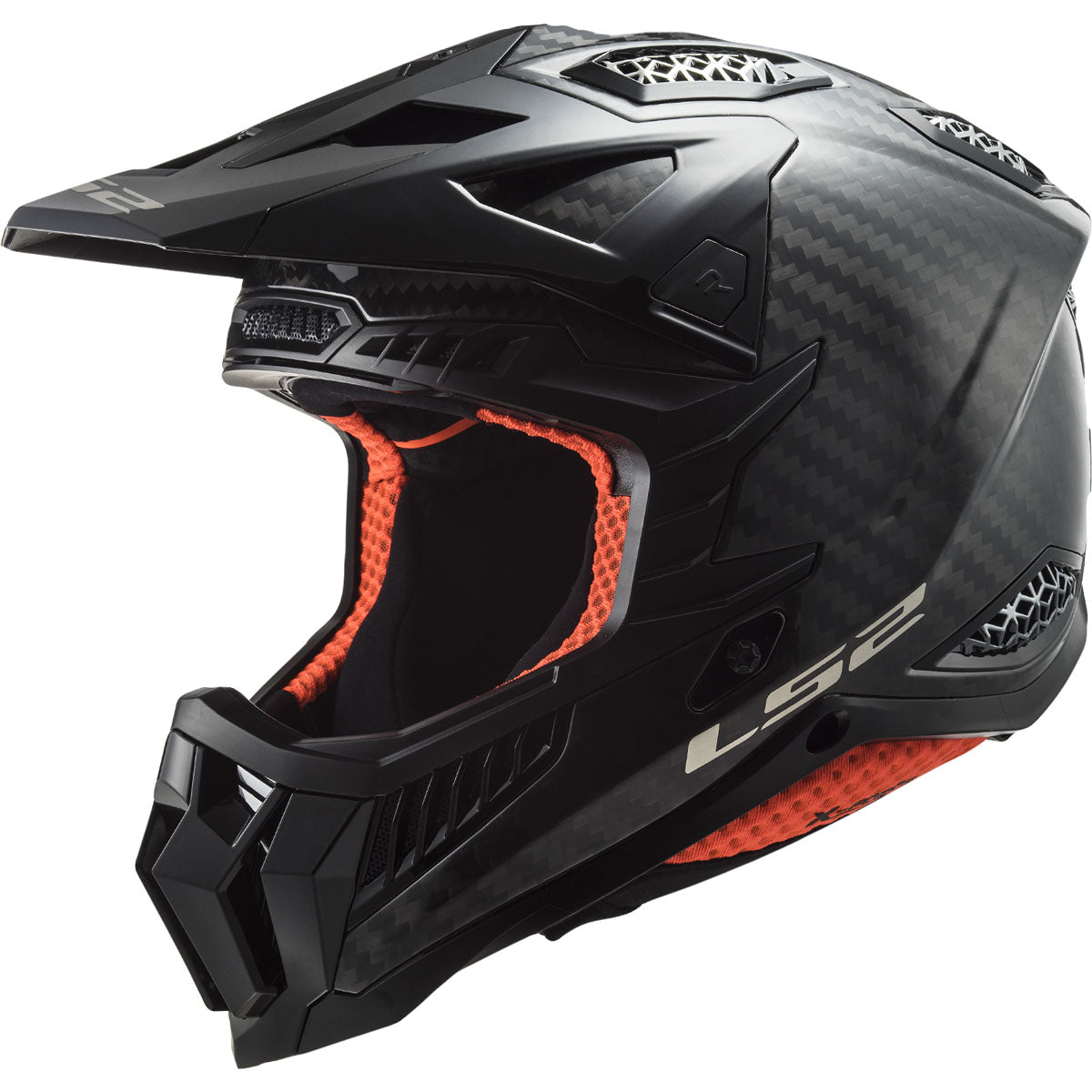 LS2 X Force Solid Helmet - Gloss Carbon