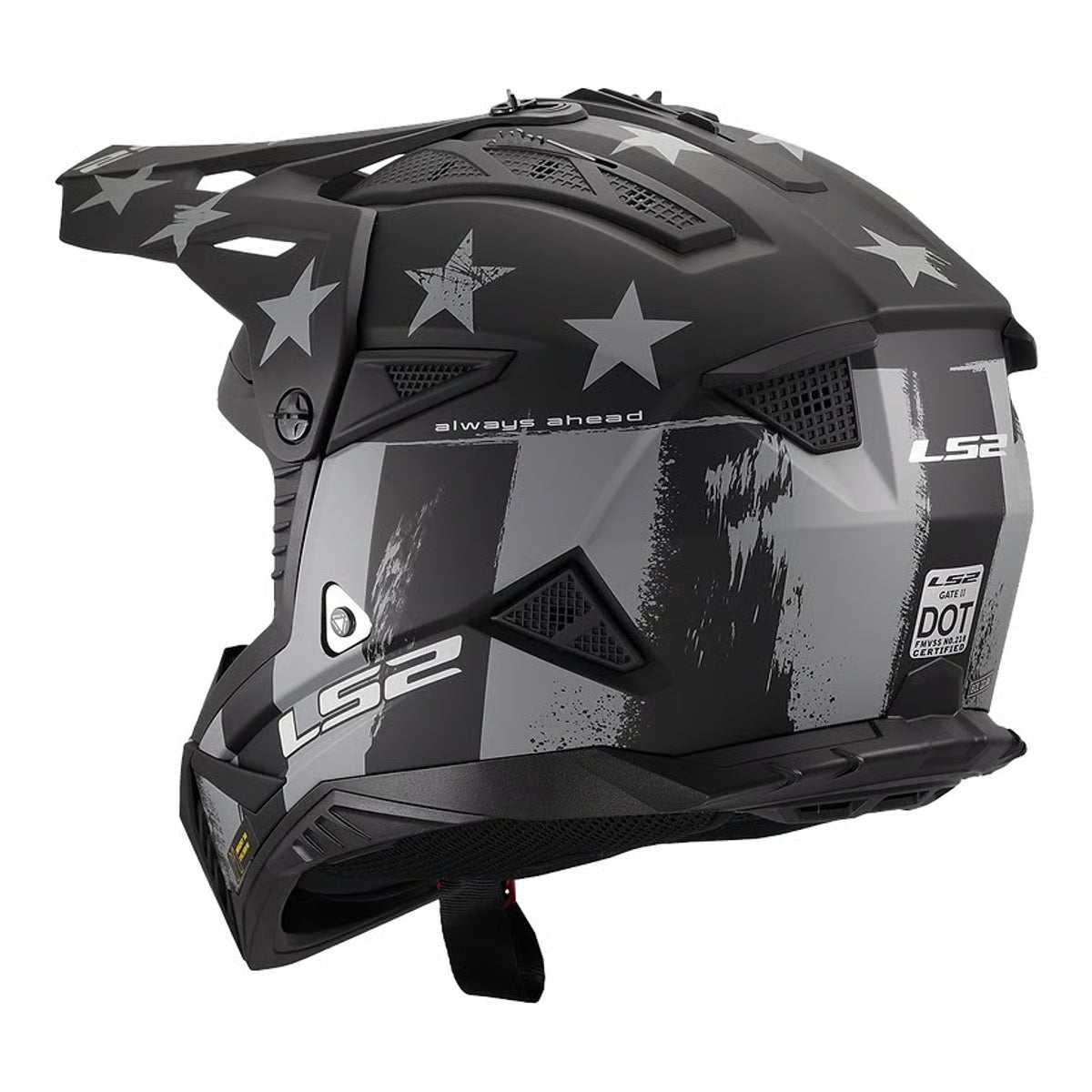LS2 Gate II Battle Scar Helmet